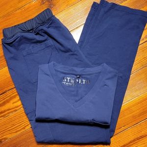 Navy Blue Scrubs